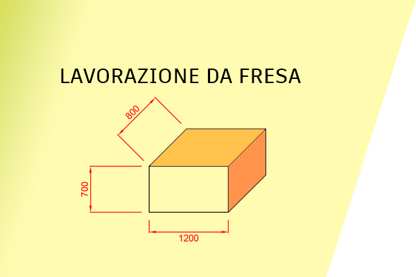 Dimensioni massime lavorazioni fresa